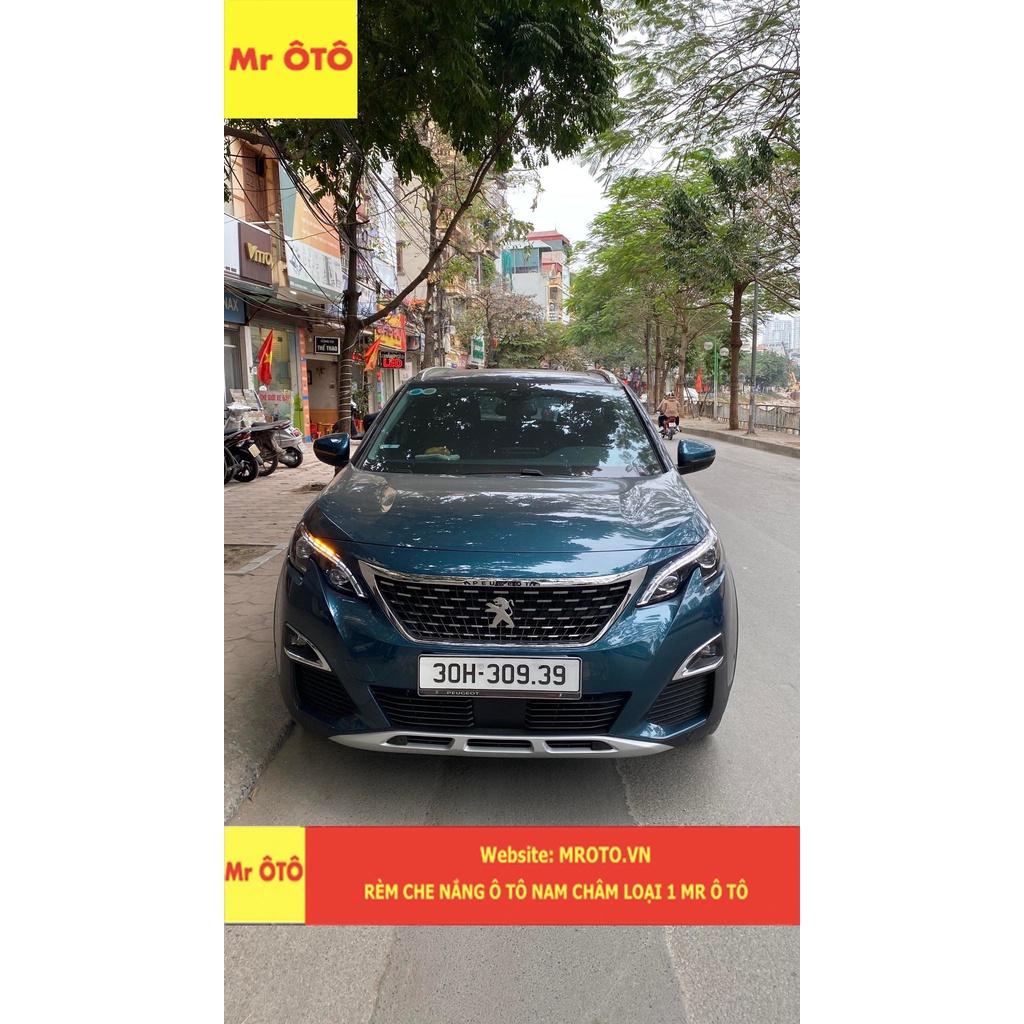 Rèm Che Nắng chống UV Xe Peugeot 5008 Hàng Loại 1 MR.ÔTÔ -Bảo Hành 2 Năm