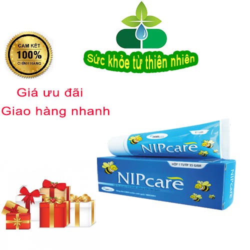 Kem bôi Nipcare Nứt Đầu Ti Cho Mẹ,Hăm Tã Mẩn Ngứa Cho Bé