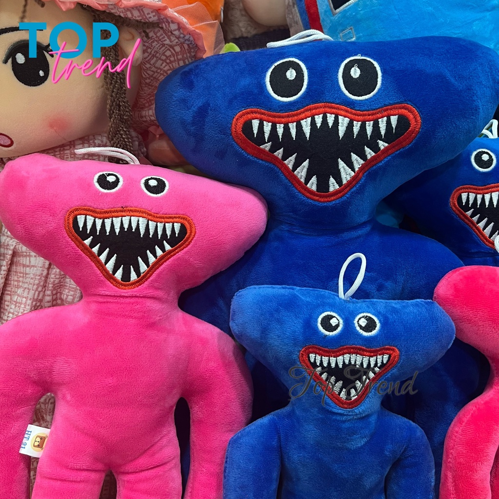 Huggy Wuggy nhồi bông nhân vật game Poppy Playtime SIZE 35-45-65CM lông mịn, gấu nhồi bông cho bé - Top Trend