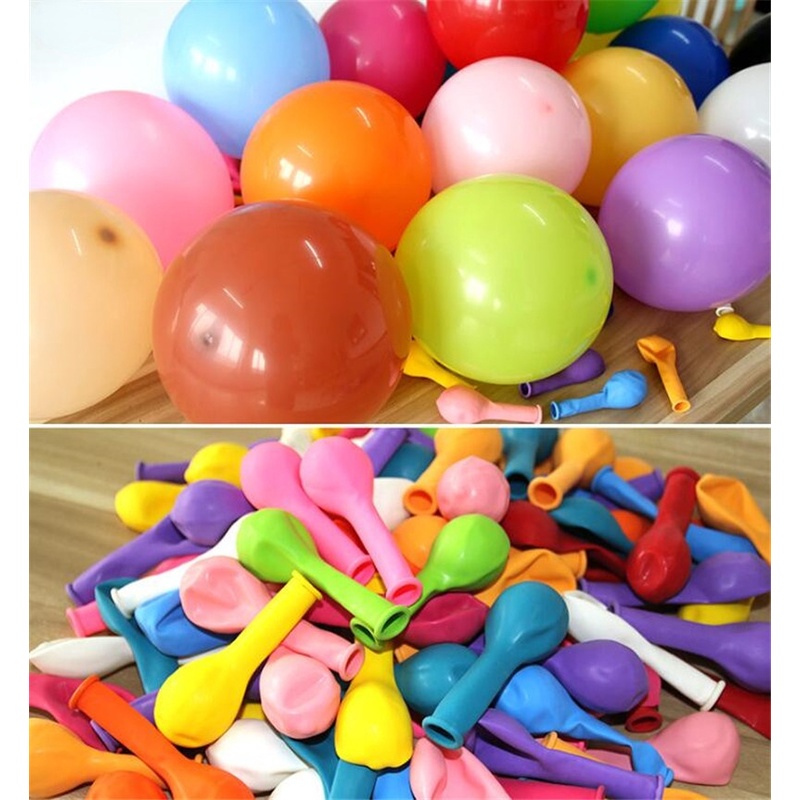 Set 50 Bong Bóng Tròn 5 inch Trang Trí Tiệc