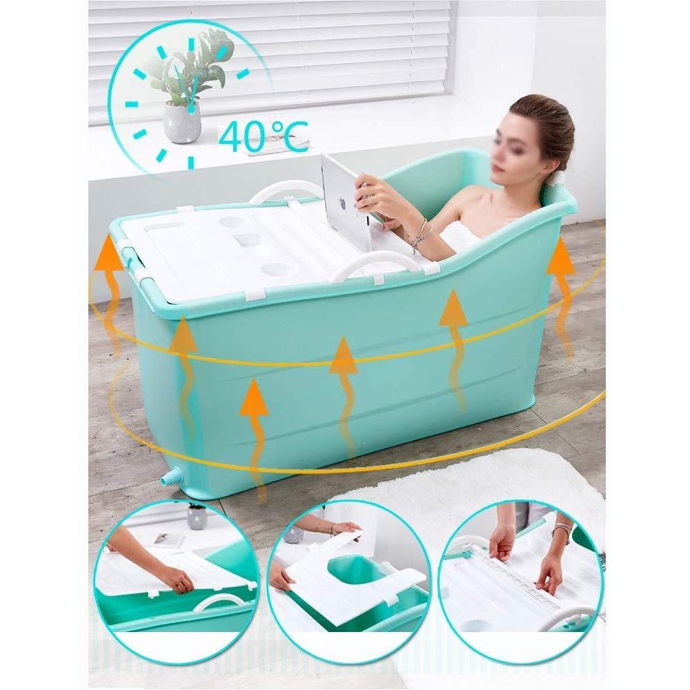 Bồn tắm gấp gọn Bath Tube PP+TPE USA - Home and Garden