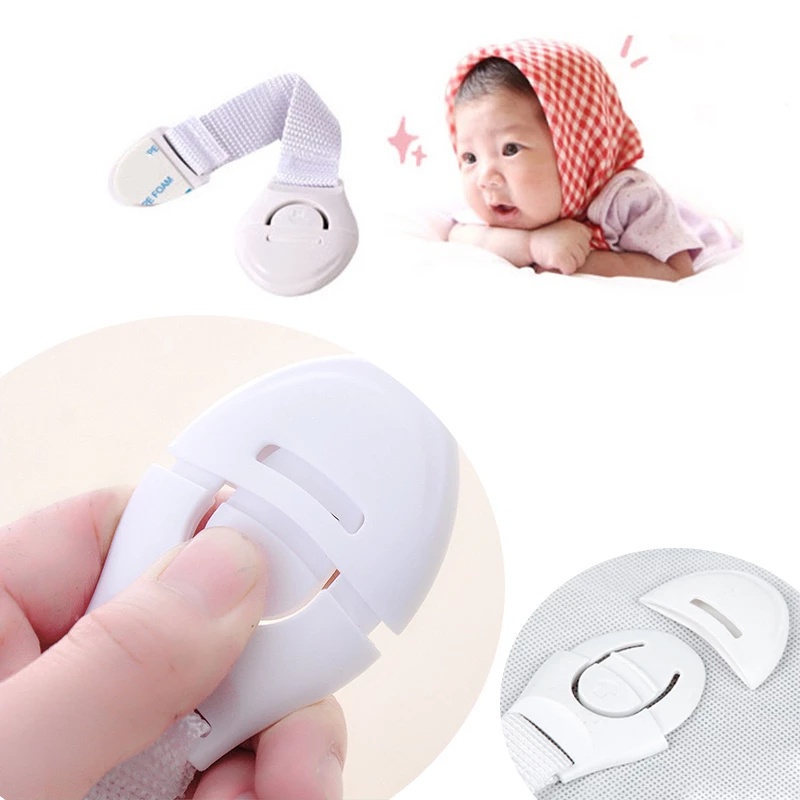 Khóa Tủ Đa Năng Không Cần Khoan Đa Năng Bảo Vệ An Toàn Cho Trẻ Em