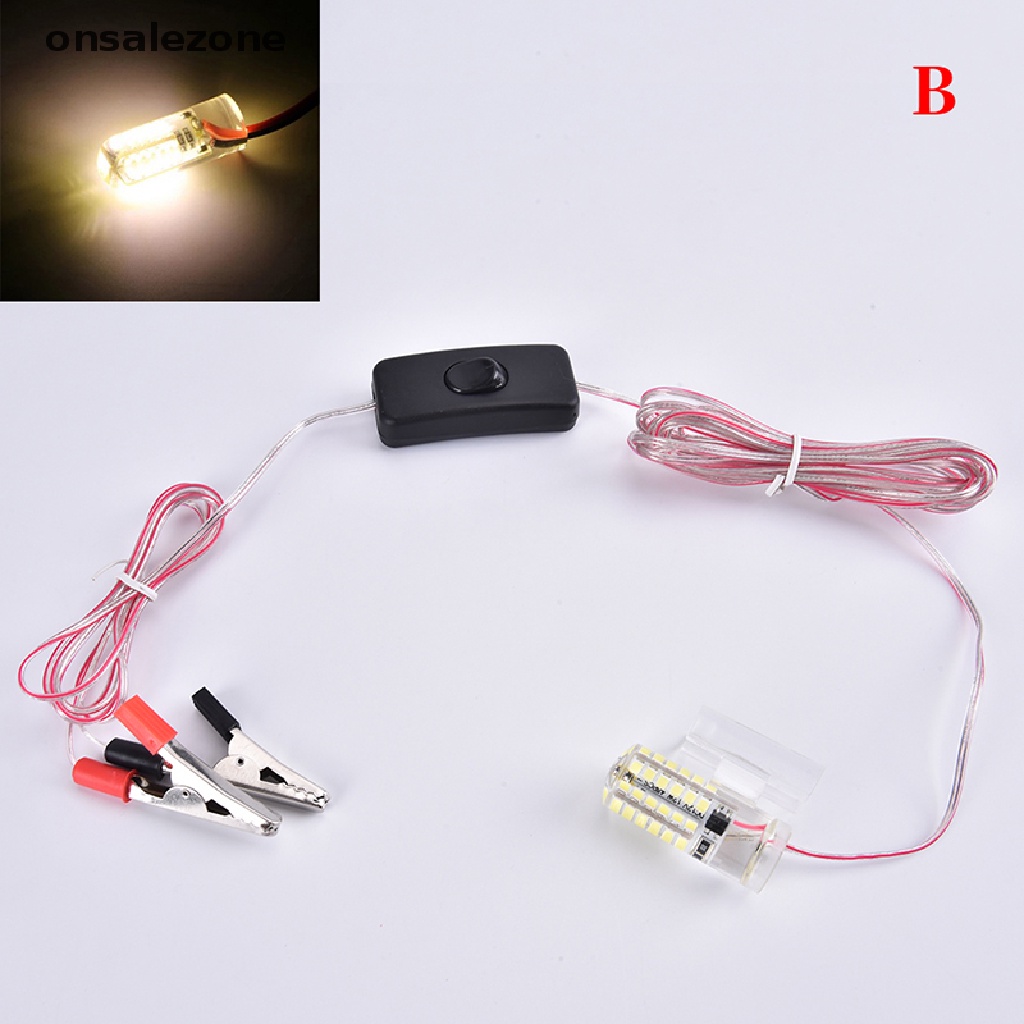 Onsalezone Đèn LED 48 Bóng 12V Hỗ Trợ Ánh Sáng Dưới Nước Cho Tàu Thuyền