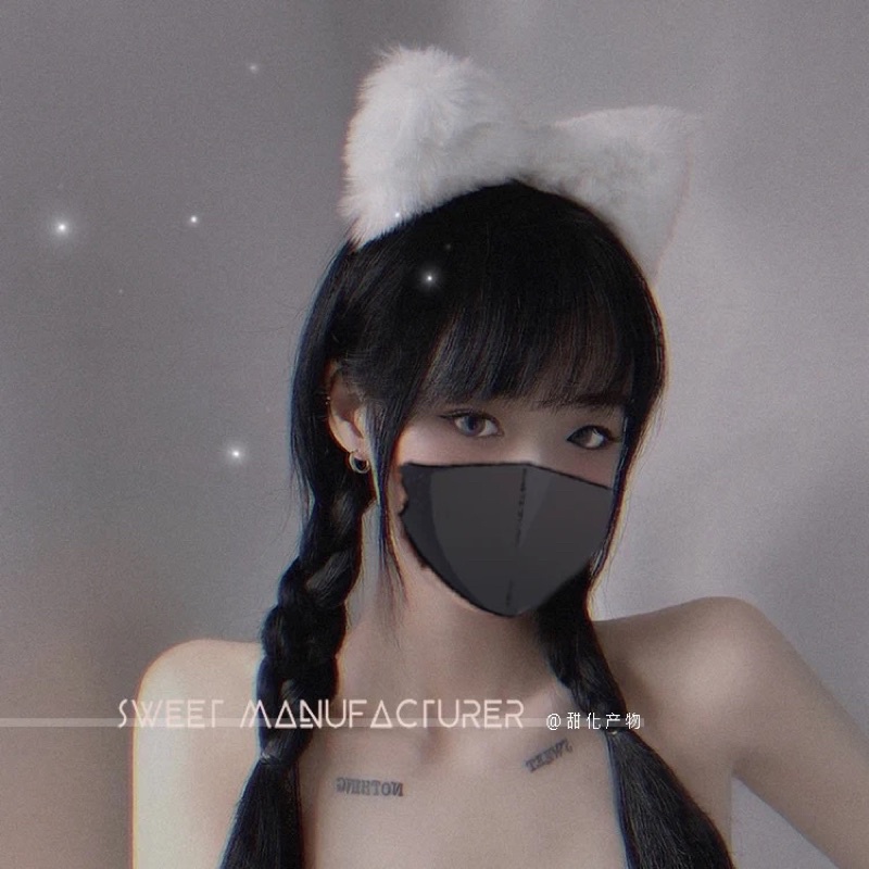 Bờm tai cáo, cài tóc hồ ly tai xù cao cấp