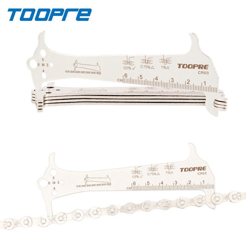 Thước đo dây xích xe đạp TOOPRE ba trong một tiện dụng chất lượng cao
