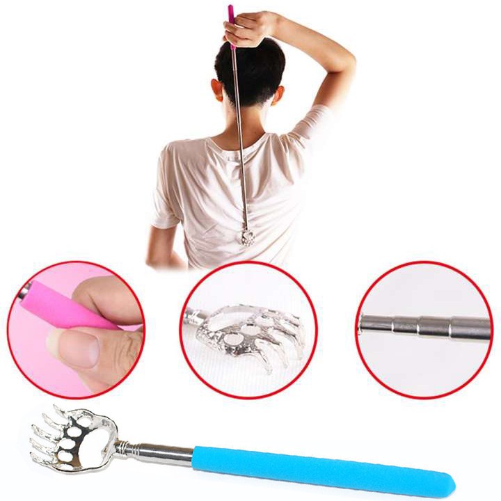 Cây gãi lưng hình vuốt gấu kéo dài thu ngắn tùy ý B0163