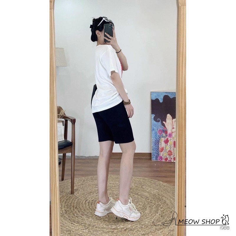 Quần legging lửng [XẢ LỖ LẤY TƯƠNG TÁC] Choobe cạp chun vải cao cấp thun ngố nữ co giãn tốt dáng ôm MeowShop1988
