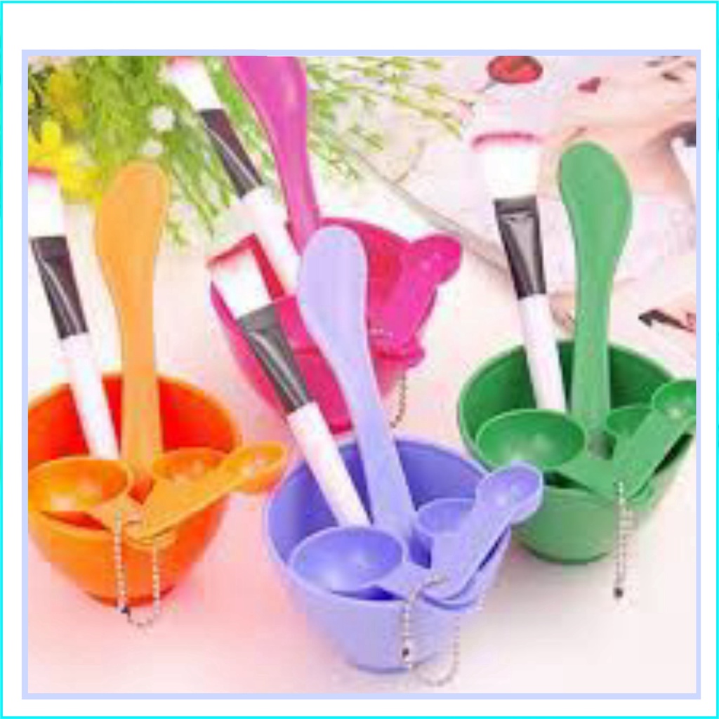 Bộ bát trộn mặt nạ 6 chi tiết, dụng cụ trộn mặt nạ 008946 shop thời trang 7788