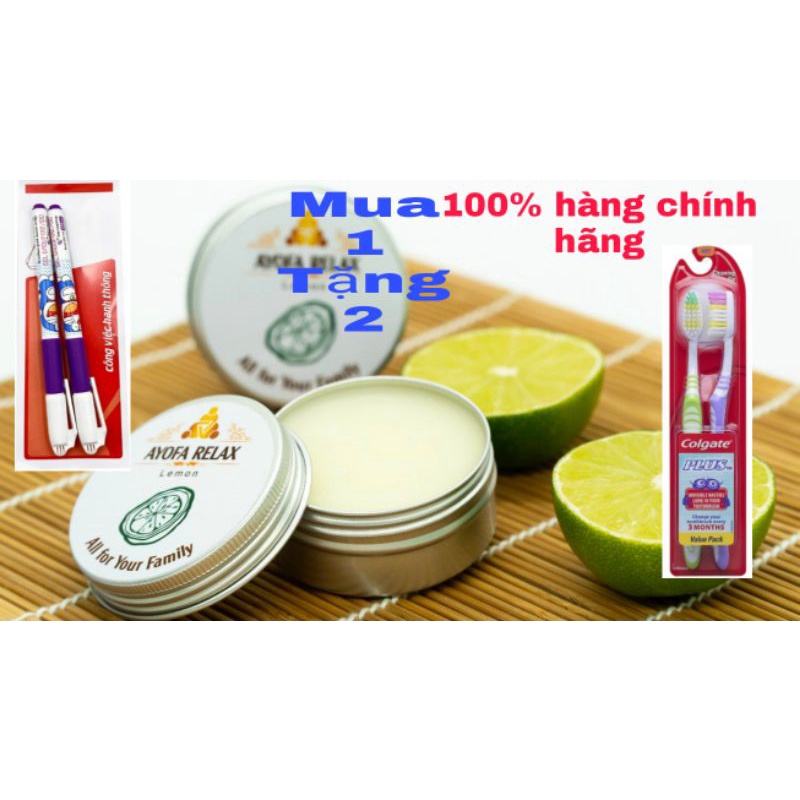 Cao AYOFA RELAX mùi chanh ( chanh, gừng, sả, quế)