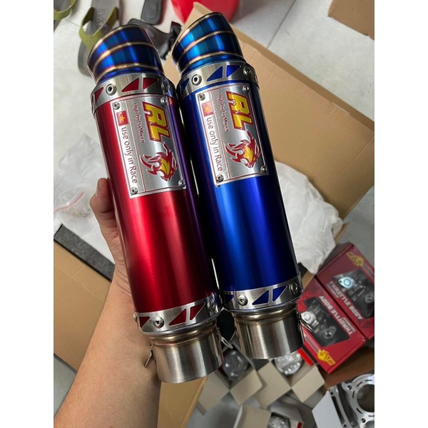 Full Sét Pô NLK Redleo Exciter Size 38-42-60 - Dành Cho Xe 72td