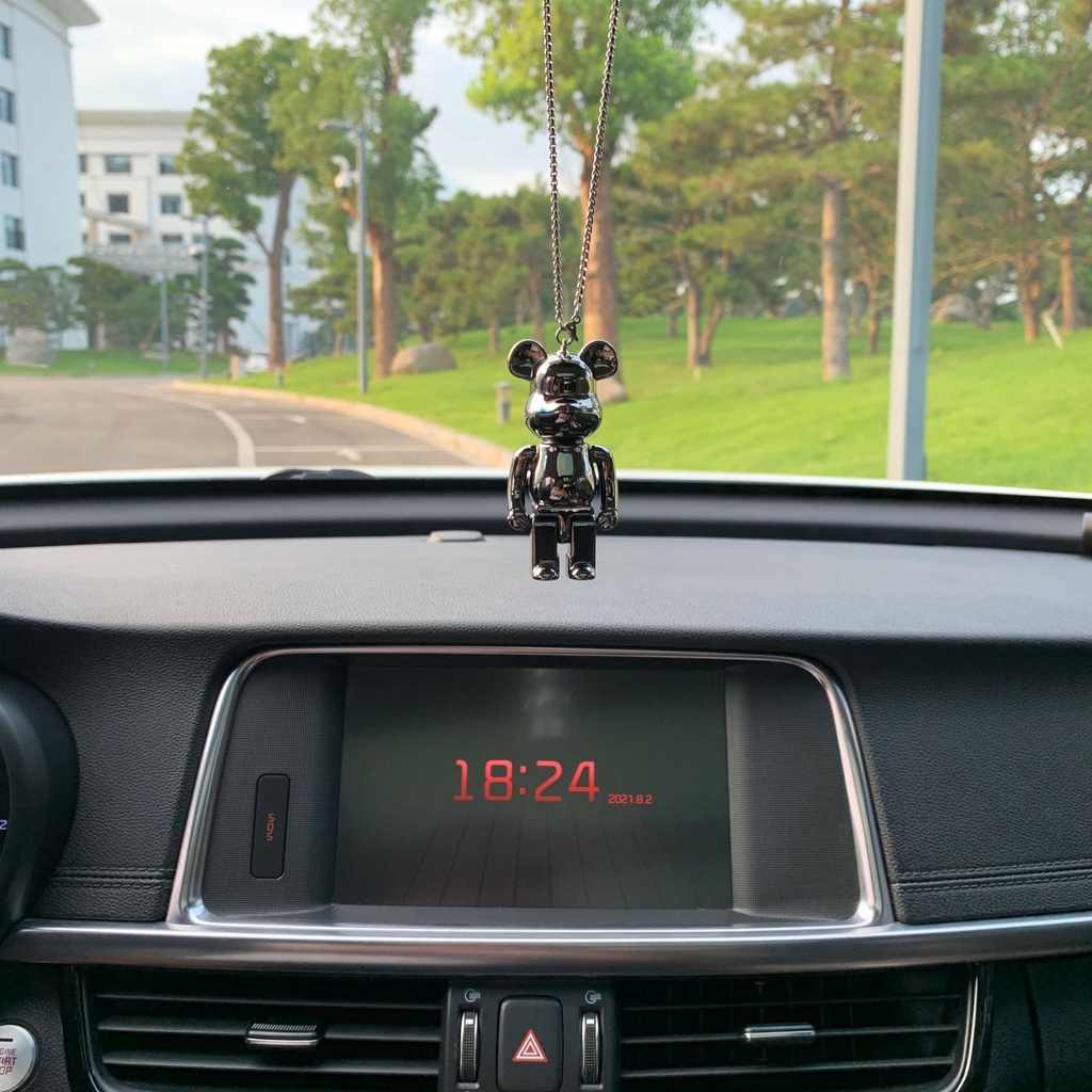 Dây Treo Trang Trí Nội Thất Xe Hơi Hình Chú Gấu Màu Sắc Ngọt Ngào Dễ Thương