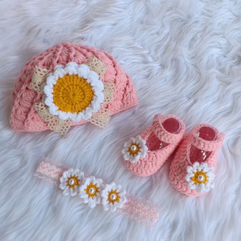 Set cúc họa mi cho bé gái