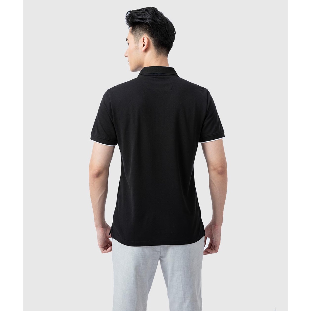 Áo thun polo nam Insidemen IPS020S1 phông có cổ bẻ dáng regular fit suông vừa trơn màu vải cotton cao cấp mềm mại