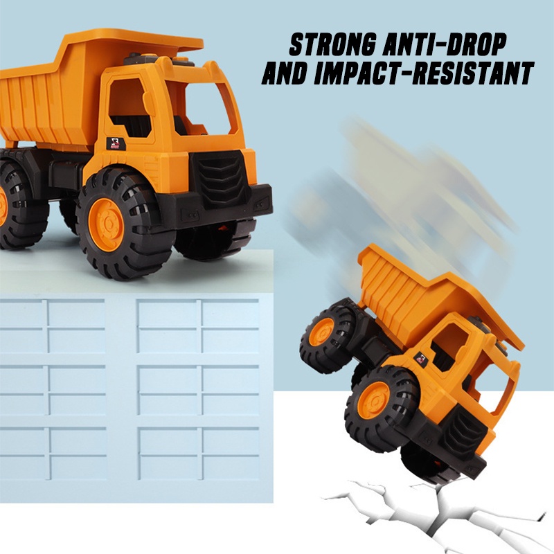 Đồ chơi xe tải công trường SEA SUN TOYS tùy chọn kiểu dáng vui nhộn cho bé