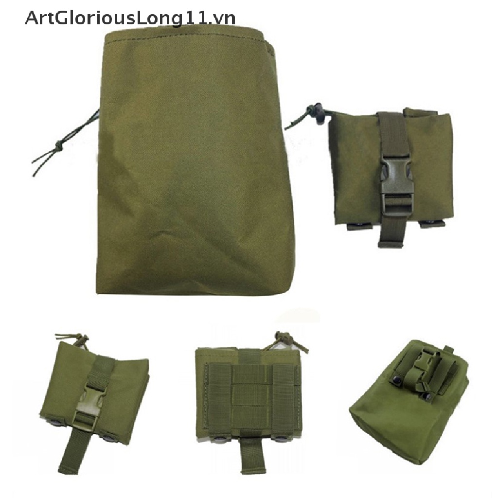 [ArtGloriousLong] Túi Đựng Tạp Chí Chiến Thuật Gấp Lại Được Dùng Khi Đi Săn Quân Đội EDC