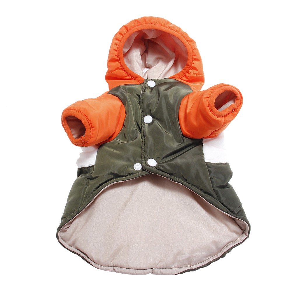 Áo khoác thú cưng ấm áp mùa đông nhiều màu sắc