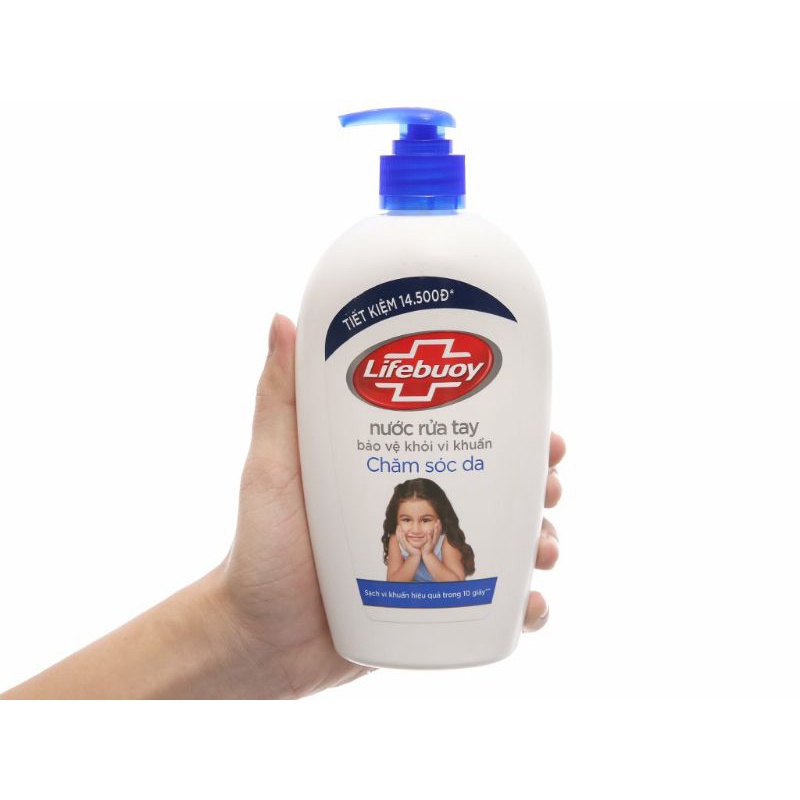 Sữa rửa tay lifebuoy - lifebouy 450g túi xanh - chăm sóc da