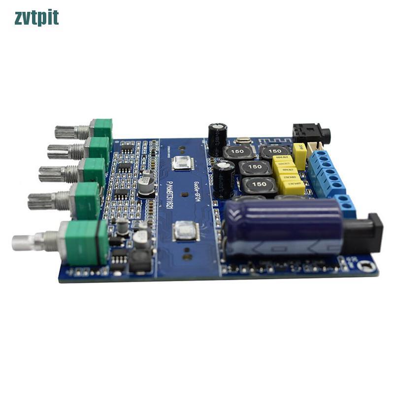 Bảng Mạch Khuếch Đại Âm Thanh Bluetooth 5.0 Tpa3116D2 2.1 100w + 50w + 50w Dc 12-24v Ptq