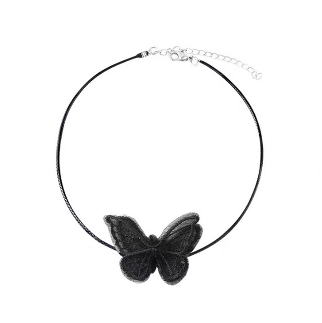 Vòng Cổ Choker Hình Bướm Xinh Xắn Cho Nữ