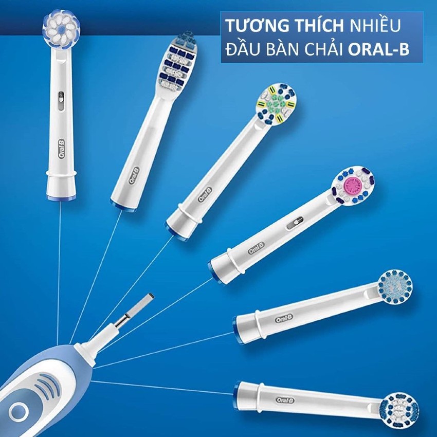 Bàn chải Pin Oral-B Pro-Health Clinical tự động cao cấp - làm sạch sâu, bảo vệ nướu, chống sâu răng, răng trắng sáng