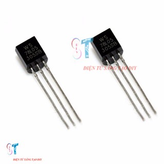 IC ổn áp 78L05 TO-92 0.1A 5V (Combo 5 con)