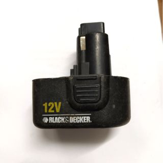 Vỏ pin chọt black & decker 12v
