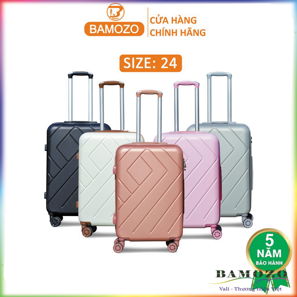 [GIÁ HỦY DIỆT]   Bộ 2 Vali du lịch Bamozo 8815 - Vali Size 20/24 inch - Chống Va Đập - Chống Trầy Xước - Bảo Hành 5 Năm