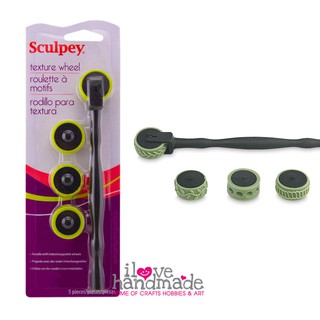 Cây lăn trang trí đất sét Sculpey Texture Wheels