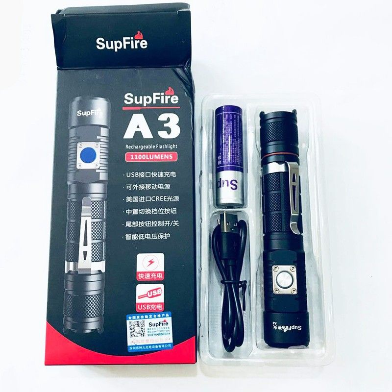 Đèn Pin Siêu Sáng SupFire A3