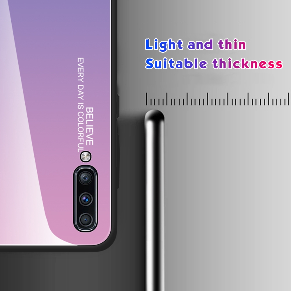 Casing For Nokia 9 Pureview 4.2 7 6.1 3.1 Plus 8.1 X7 X6 X3 X71 8 Sirocco Gradient Tempered Glass Case Couple Soft Edge Back Cover
