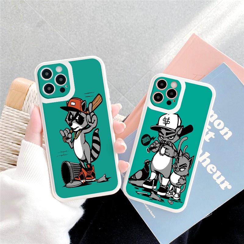 Ốp lưng iphone sói dân chơi xóm cạnh vuông  cho iphone 11 7plus 8plus x xsmax 11pro max 12pro 12promax13promax tr1083