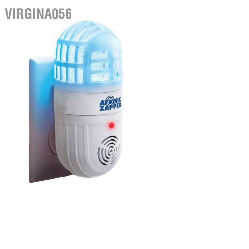 Virgina056 Máy bắt lỗi Bẫy côn trùng bay siêu âm giết người nhỏ gọn để sử dụng trong nhà