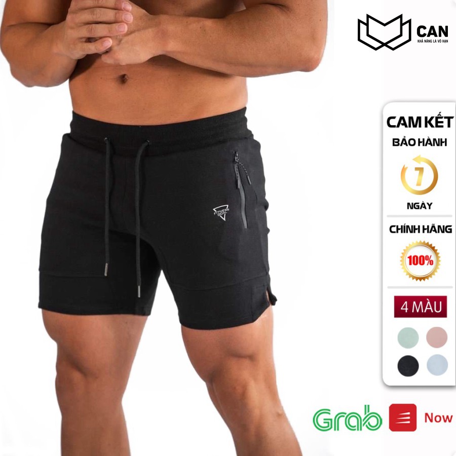 Quần Short Thể Thao Nam Tập Gym  co dãn 4 chiều, dày dặn, thoáng mát  QTTĐ Q251