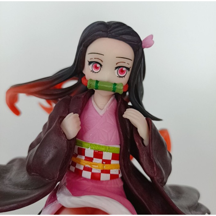 (Hết hàng) Mô hình Kamado Nezuko Kimetsu no Yaiba - Demon Slayer hoa đào hộp gỗ