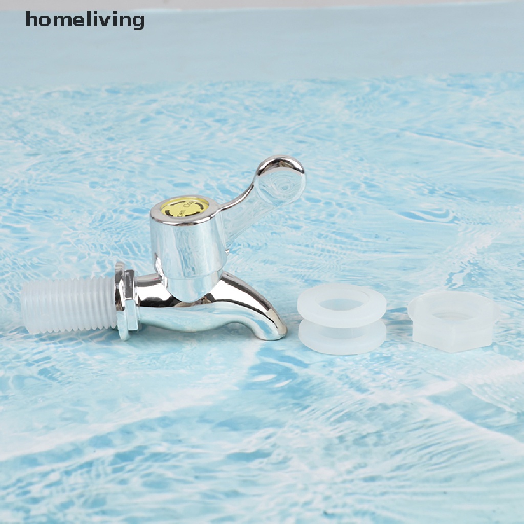 1 Vòi Rót Rượu Bằng Thủy Tinh Màu Bạc 17mm