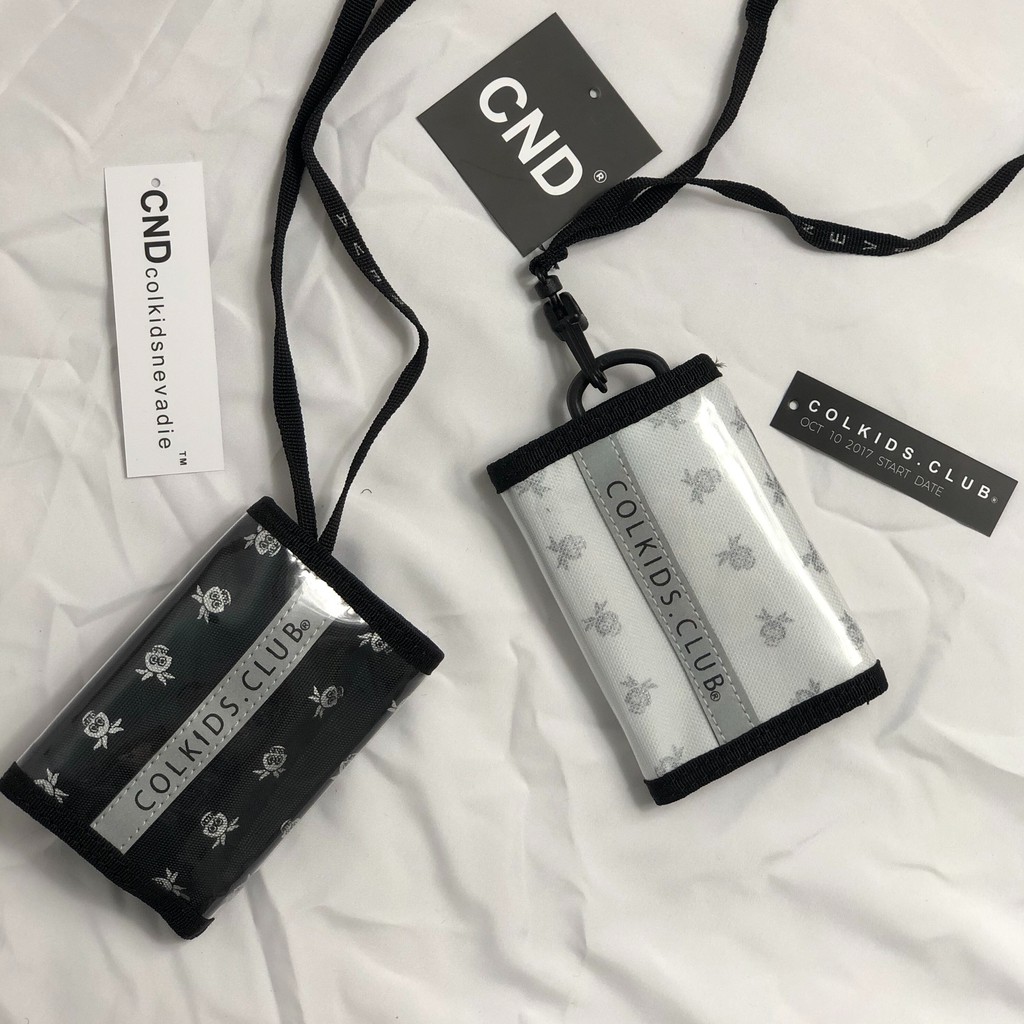 Ví Colkids Club CND Phản Quang Neva Dia wallet ngắn cầm tay