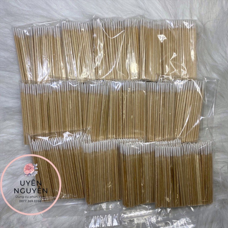 Tăm Tre Vét Mực  / dụng cụ phun xăm  - DCPX Eve