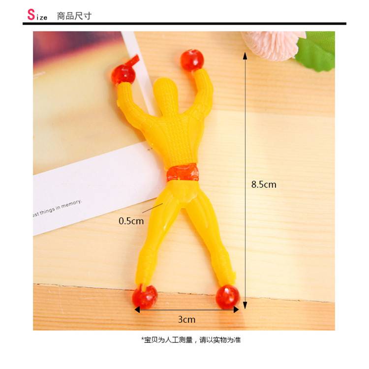 Đồ chơi người nhện dính tường vui nhộn cho bé