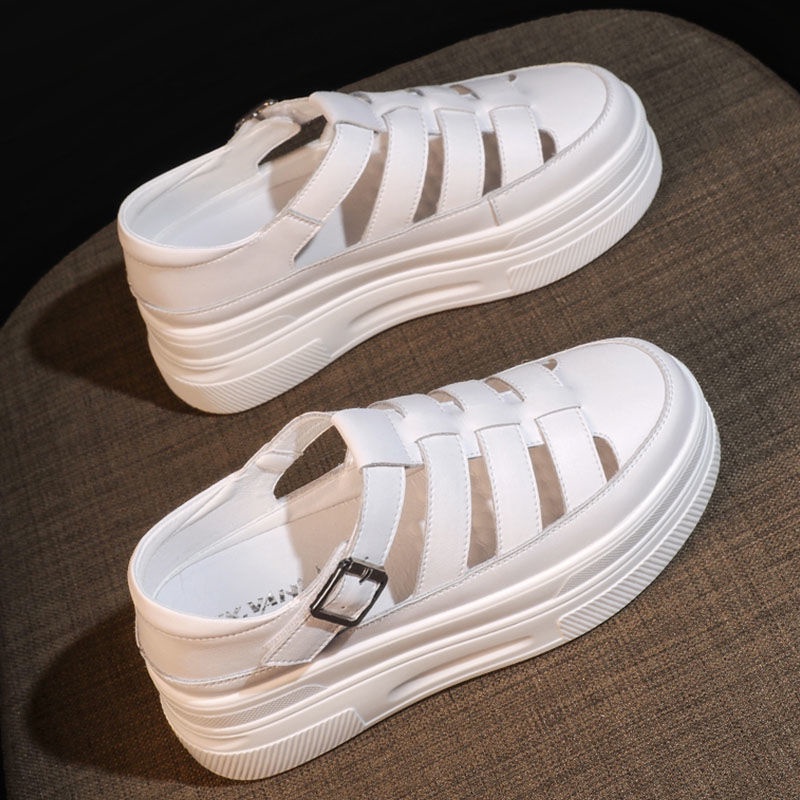 Sandal Đế Xuồng Thiết Kế Mới Thời Trang 2022 Dành Cho Nữ / Size 35-40