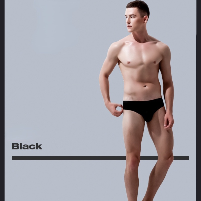 Quần lót b324 vải cotton lụa mát 3d thoáng khí thoải mái siêu mỏng co giãn phong cách thể thao mùa hè cho nam