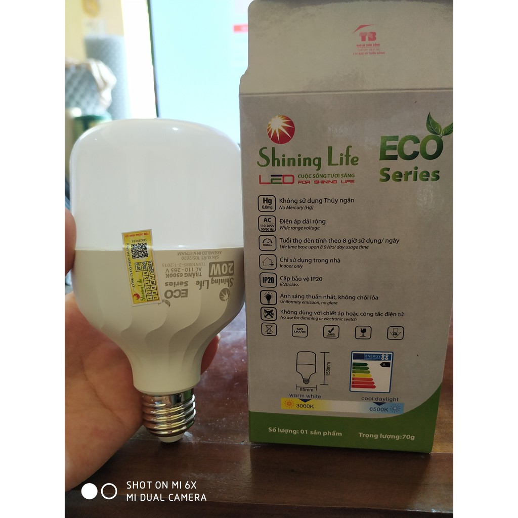 Bóng đèn Led Eco 15W, 20W,30W,40W
