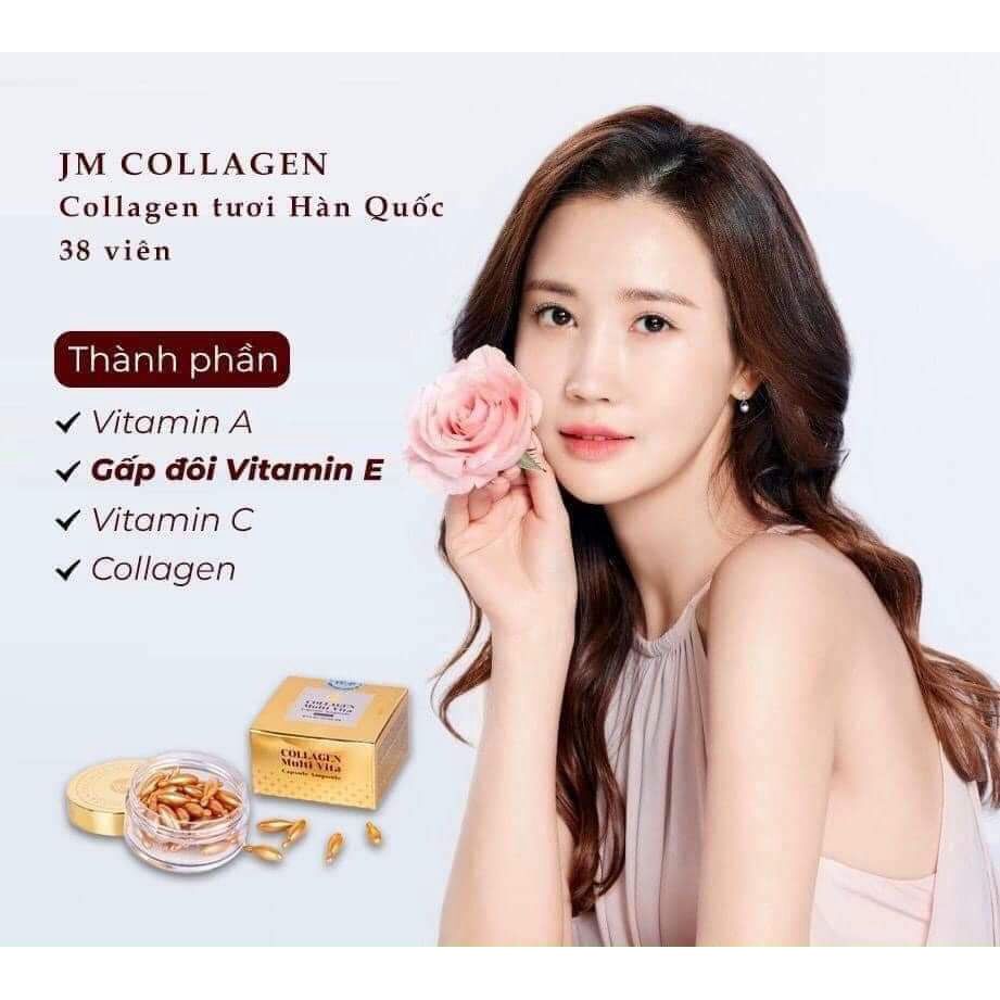 SIÊU KHUYẾN MẠI: 1 HỘP COLLAGEN TƯƠI 38 VIÊN CAO CẤP HÀN QUỐC