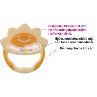 XÚC XẮC GẶM NƯỚU RICHELL TRÒN CAM RC42303
