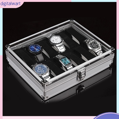 Hộp nhôm 6 / 12 ngăn trưng bày trang sức