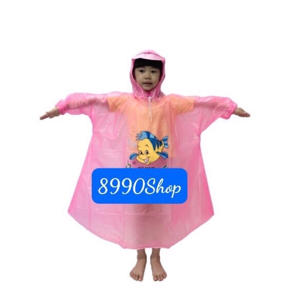 Áo mưa cho bé loại Bít Từ 4 Đến 10T