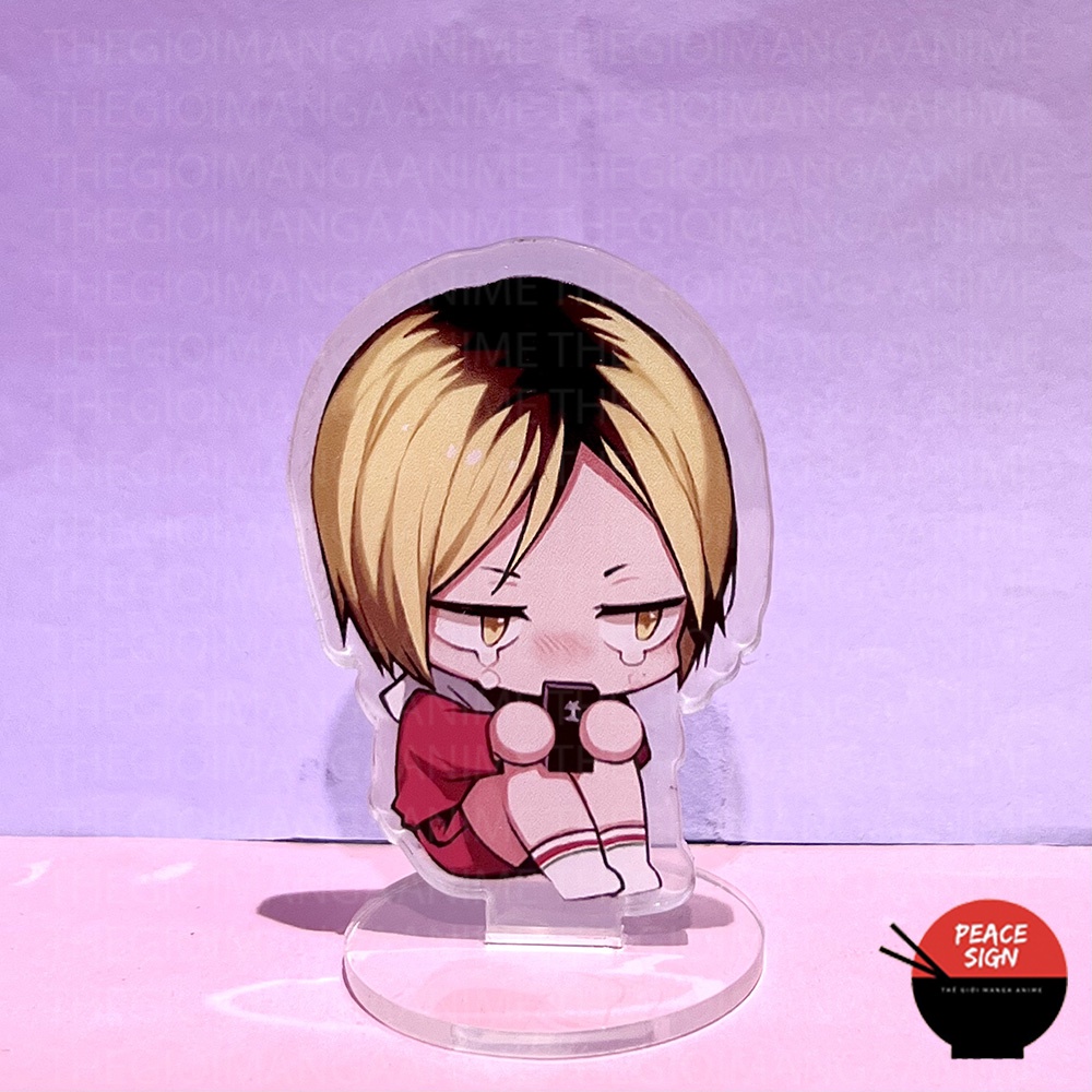 Mô hình mini HAIKYUU! standee ver KHÓC Vua Bóng Chuyền tượng acrylic anime chibi trang trí trưng bày xinh xắn