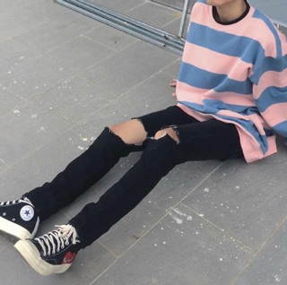 SWEATER PINK BLUE