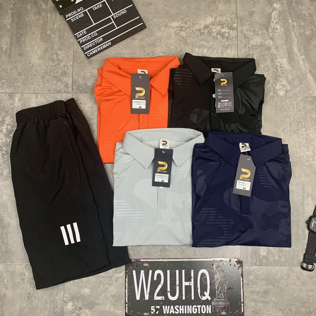 ( Sp kèm Video ) Bộ Thể Thao Nam Thun Lạnh Vải Trơn Cổ Tròn 4 Chiều, Cho Mùa Hè 2021 | BigBuy360 - bigbuy360.vn