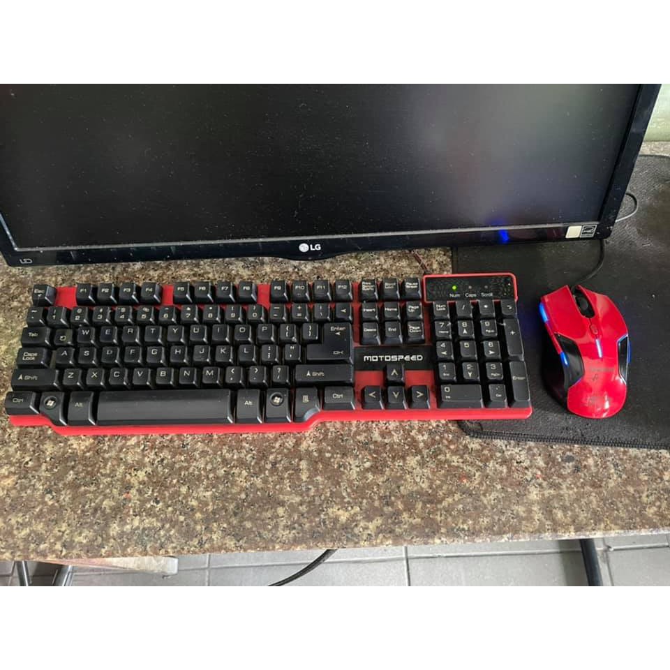 Combo phím chuột giả cơ