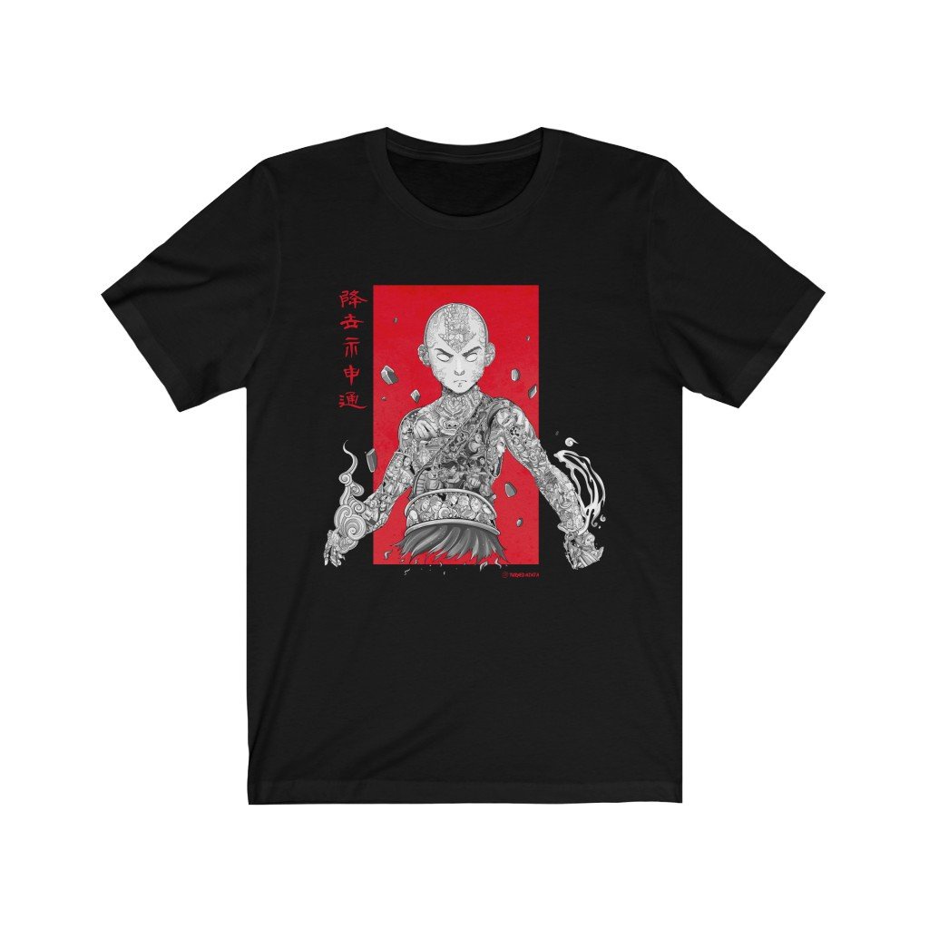 Áo thun nam nữ Aang L2 - Avatar - Áo thun tay lỡ - Áo phông Unisex - Áo Anime